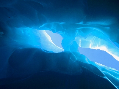 Nature ice glacier shadow Photo