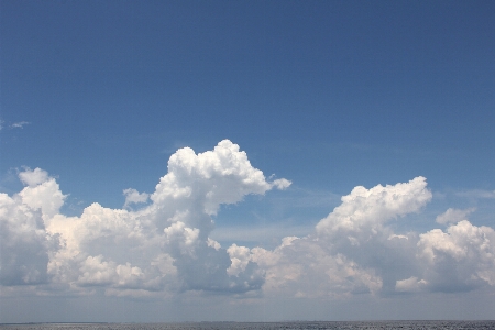 Sea horizon cloud sky Photo