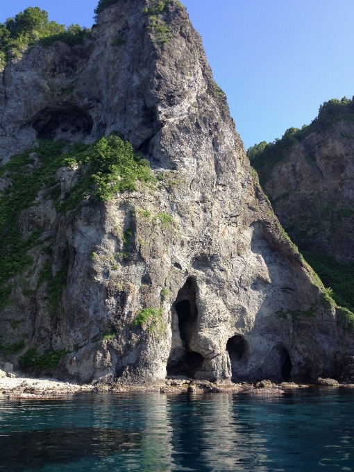 海 海岸 水 rock