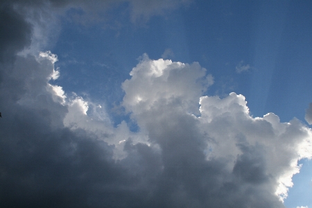 Light cloud sky sunlight Photo