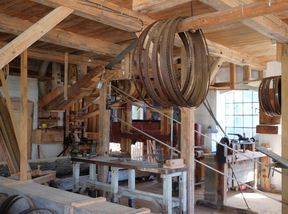 Holz boden wand werkstatt