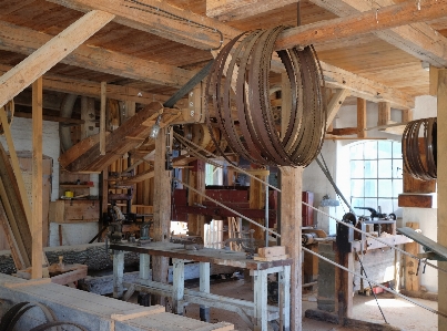 Wood floor wall workshop Photo