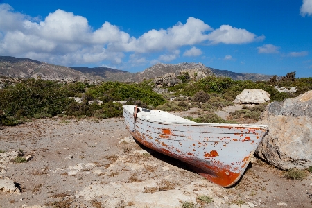 Landscape sea coast sand Photo