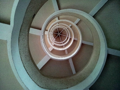 Photo Roue spirale escalier
 plafond