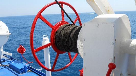 Sea ocean rope wind Photo