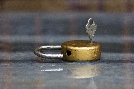 Rain ring macro metal Photo