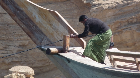 Wood roof ship material Photo