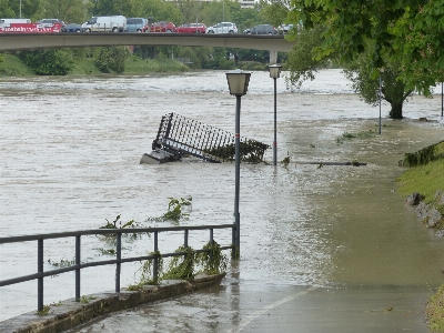 Water road bridge rain Photo