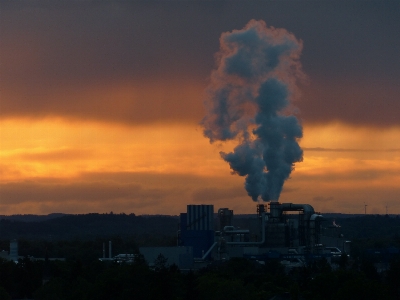 Horizont wolke himmel sonnenaufgang Foto