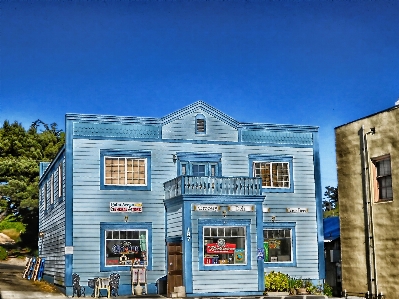 Cafe architecture sky house Photo