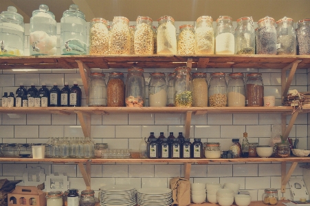 Group people wood jar Photo