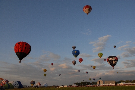 Sky air balloon hot Photo