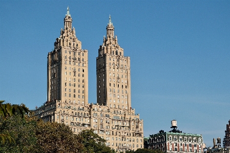 スカイライン 建物 街 超高層ビル 写真