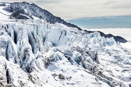 Photo Rock montagne neige hiver