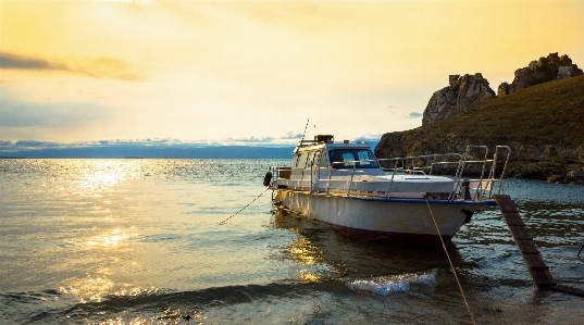 Beach landscape sea coast Photo