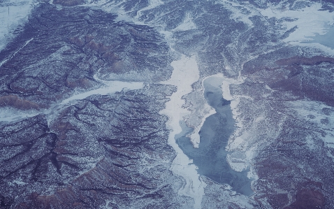 山 雰囲気 山脈
 氷 写真