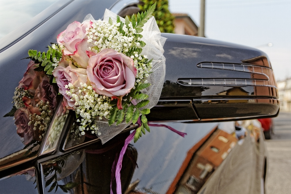 Flower bouquet rose decoration