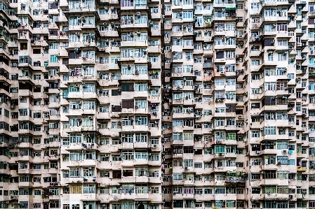 Architecture skyscraper wall pattern Photo