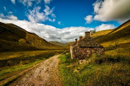 Photo Paysage nature herbe montagne