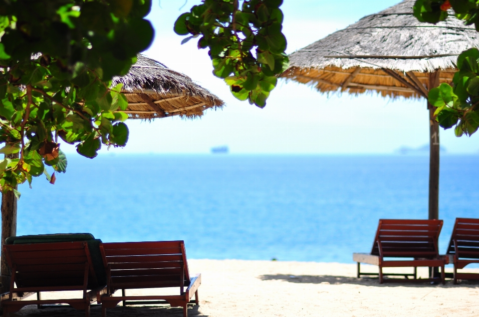 Pantai lanskap laut pesisir