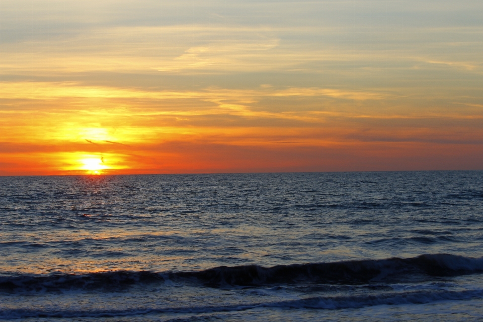 Beach landscape sea coast