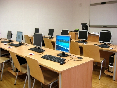 Computer technology office furniture Photo