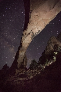 Landscape rock wilderness silhouette Photo