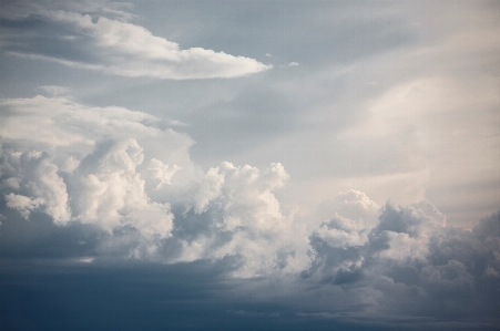 Horizon cloud sky sunlight Photo