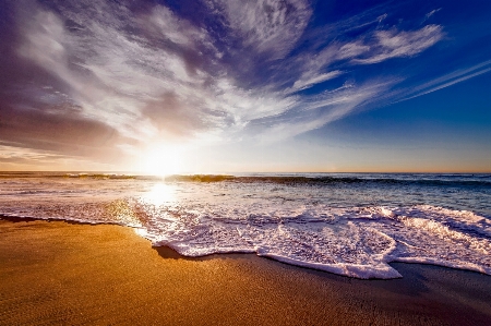 Beach landscape sea coast Photo