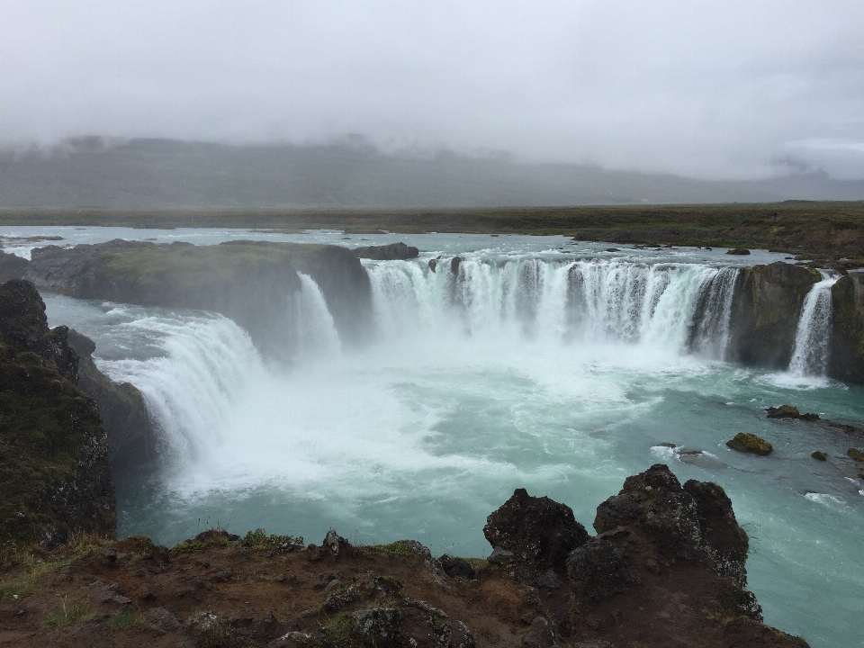 Paysage mer eau cascade