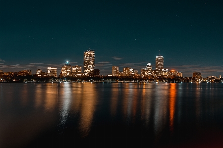 Water horizon light skyline Photo