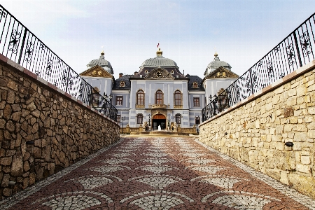 Foto Arsitektur kota bangunan istana