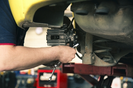 Work wheel driving vehicle Photo