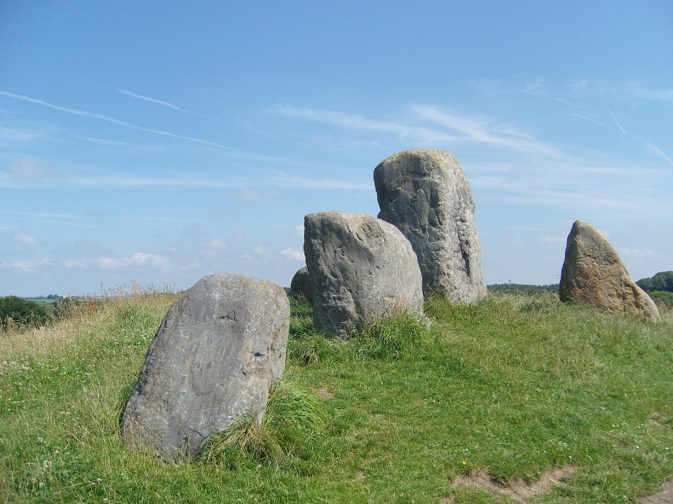 Lanskap luar ruangan rock bukit