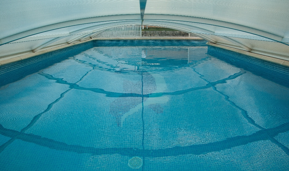 Submarino nadar piscina
 mosaico