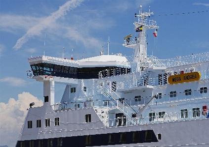 Sea boat bridge ship Photo