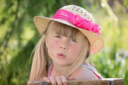 Nature grass person girl Photo