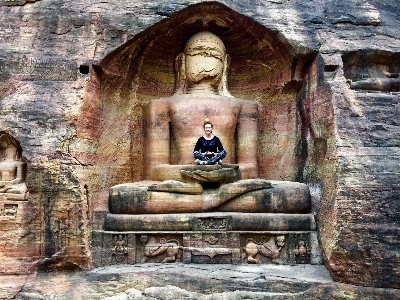 Rock 年 壁 砂岩
 写真