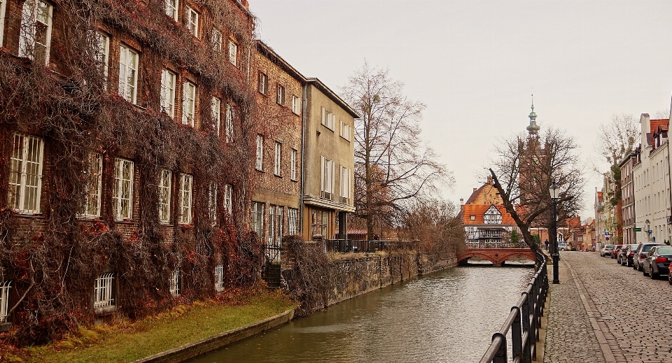 Wasser winter die architektur straße