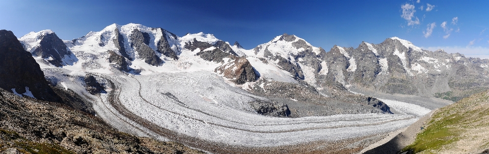 Rock wilderness mountain snow