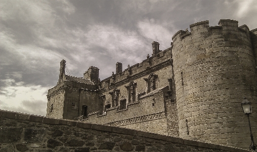 Architecture cloudy building chateau Photo