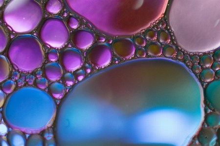 Liquid abstract texture purple Photo