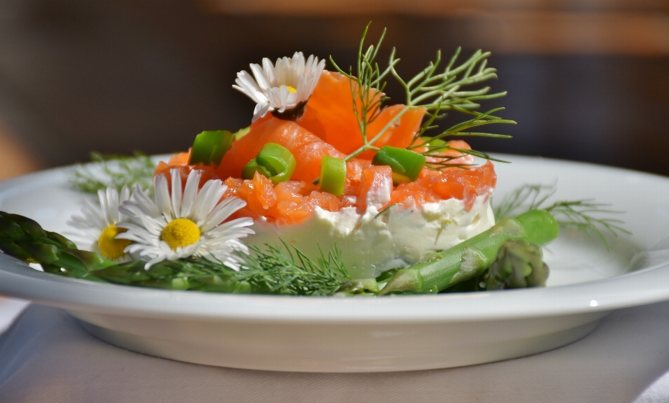 Prato refeição comida salada