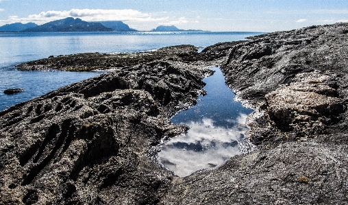 Фото пейзаж море побережье вода