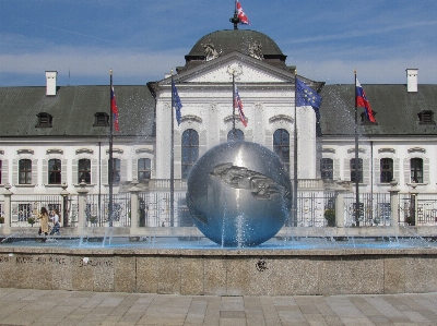 Building landmark parliament bratislava Photo