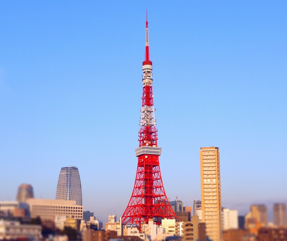 クラウド 白 スカイライン 街