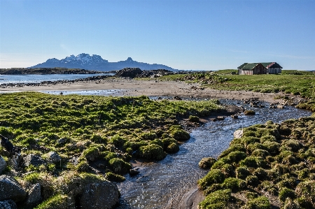 Beach landscape sea coast Photo