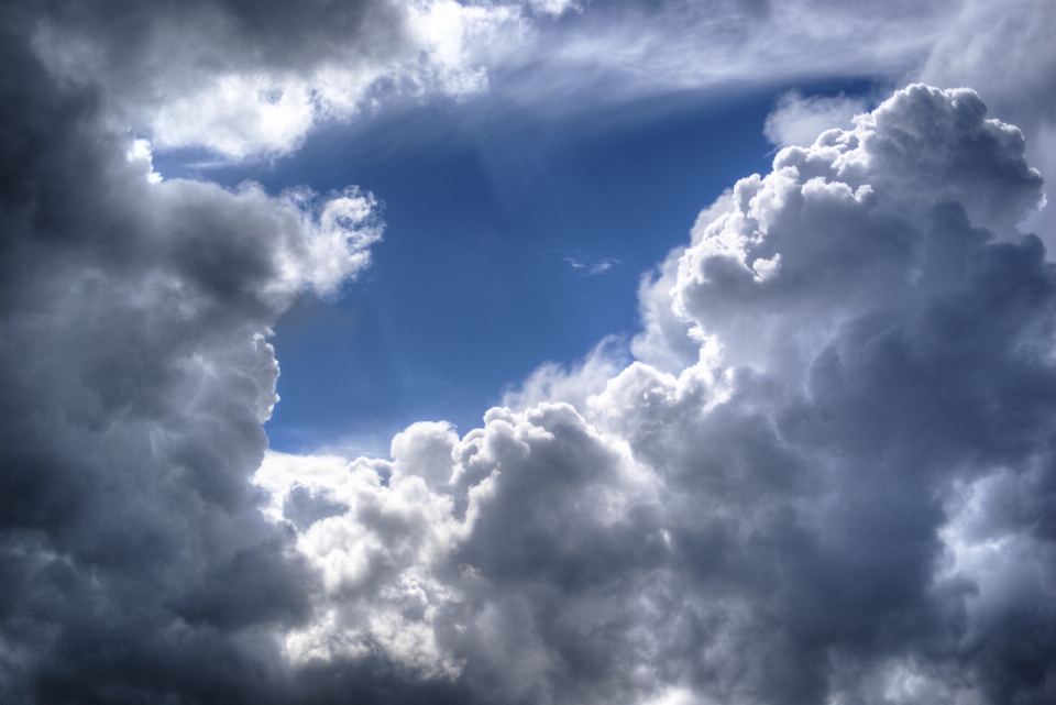 Nube cielo sole luce del