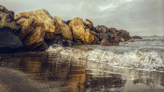 Beach landscape sea coast Photo