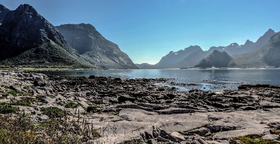 Plage paysage mer côte